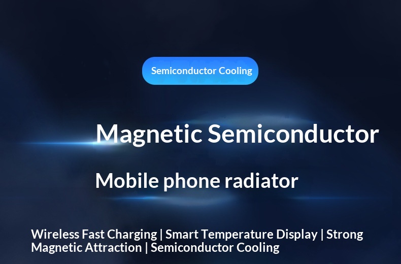 SL05 Mobile Phone Cooler Semiconductor Cooling Suitable For Android Tablets Magnetic Wireless Charging_voghion.com