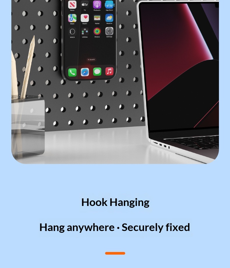 Magnetic Rotating Phone Stand Foldable Desktop Holder For Desk_voghion.com