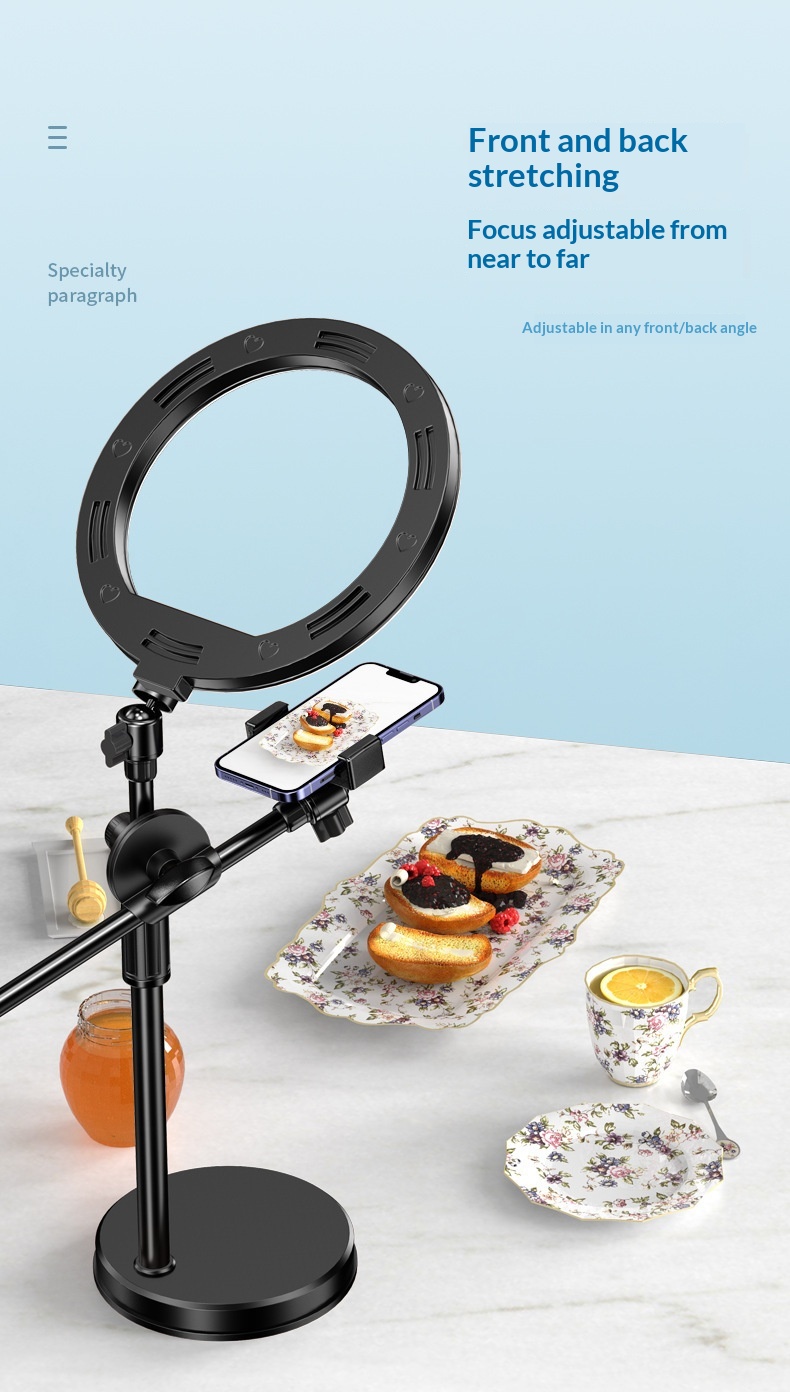 Overhead Phone Stand For Video Recording And Live Streaming_voghion.com