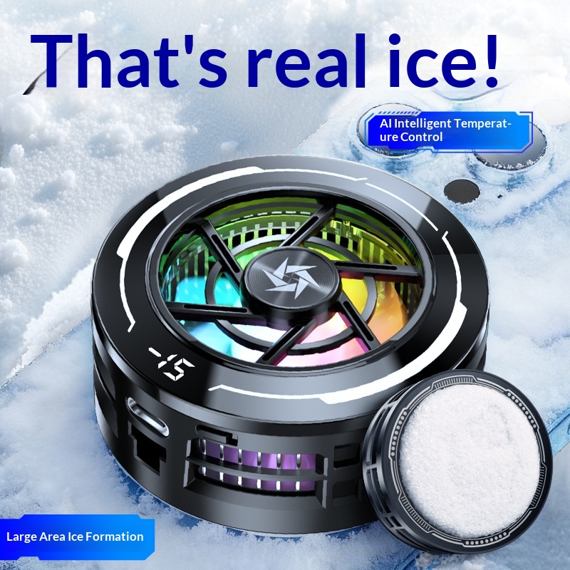 SL70 Mobile Phone Cooler With Semiconductor Refrigeration, AI Temperature Control, Rapid Cooling, True Freezing,_voghion.com