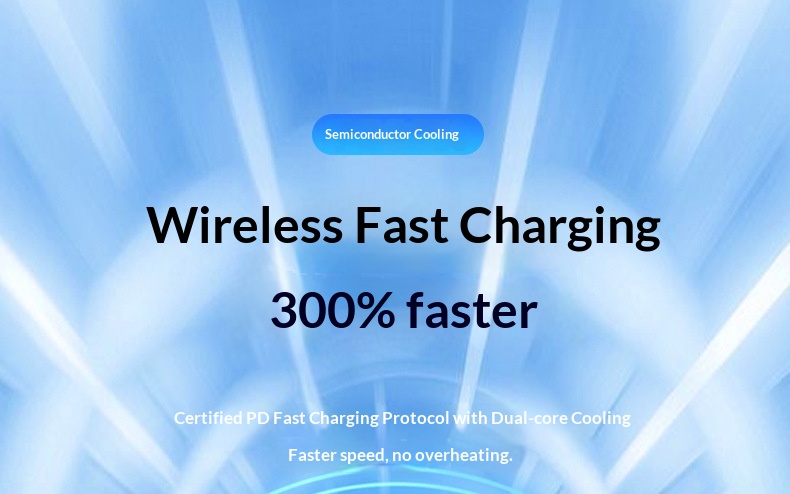 SL05 Mobile Phone Cooler Semiconductor Cooling Suitable For Android Tablets Magnetic Wireless Charging_voghion.com