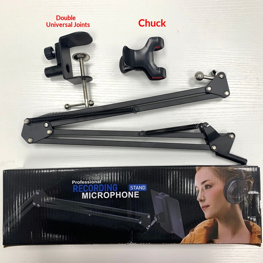 Adjustable Tablet And Phone Bedside Stand For Hands-free Viewing_voghion.com