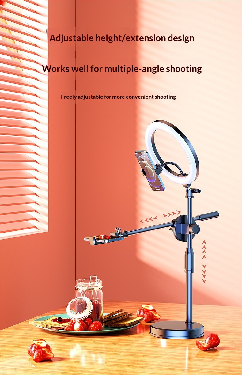 Overhead Phone Stand For Video Recording And Live Streaming_voghion.com