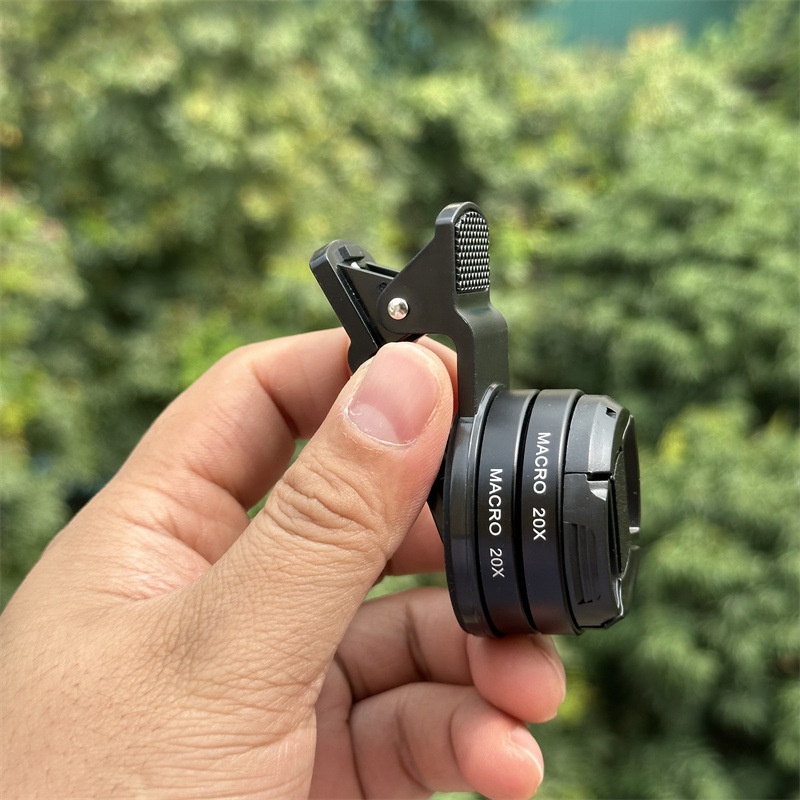 Telefoonvergrootglas met 40x vergroting, 37 mm diameter, professionele HD-macrolens voor close-ups._voghion.com