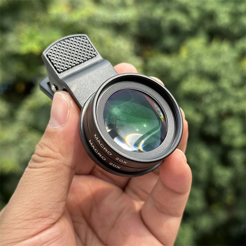 Telefoonvergrootglas met 40x vergroting, 37 mm diameter, professionele HD-macrolens voor close-ups._voghion.com