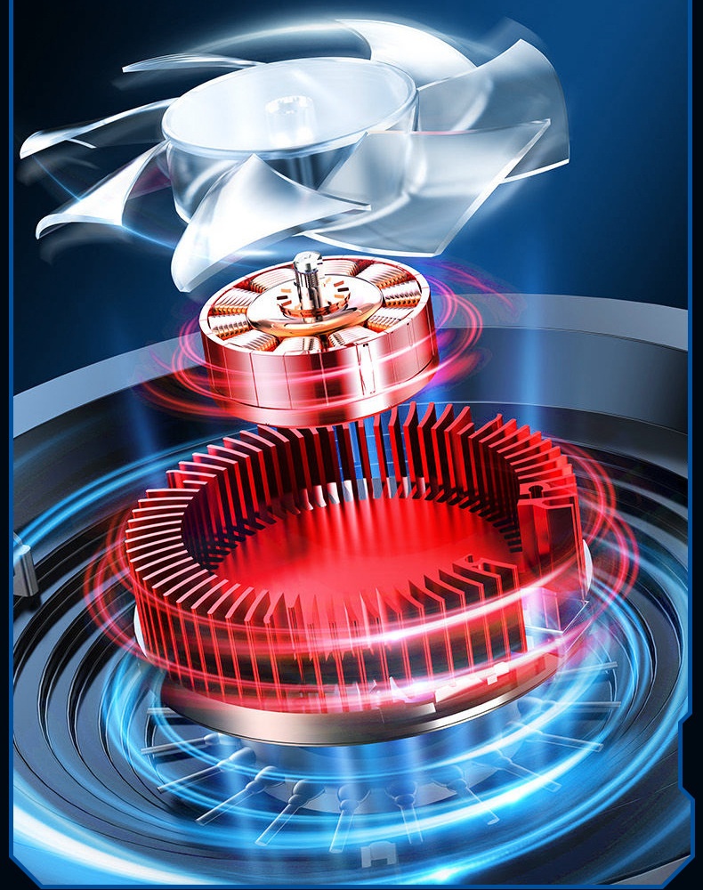 Phone Cooler Live Streaming, Fast Device, Semiconductor Wireless Magnetic Charging Air Cooling For Gaming_voghion.com