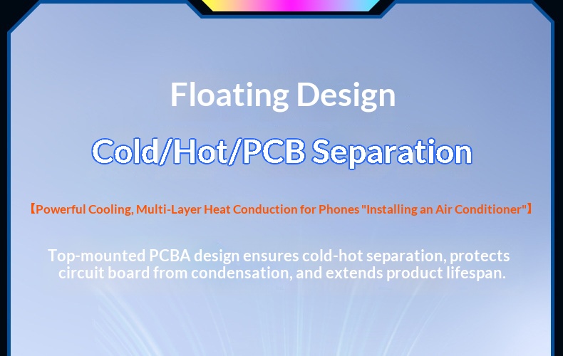 Phone Cooler Live Streaming, Fast Device, Semiconductor Wireless Magnetic Charging Air Cooling For Gaming_voghion.com