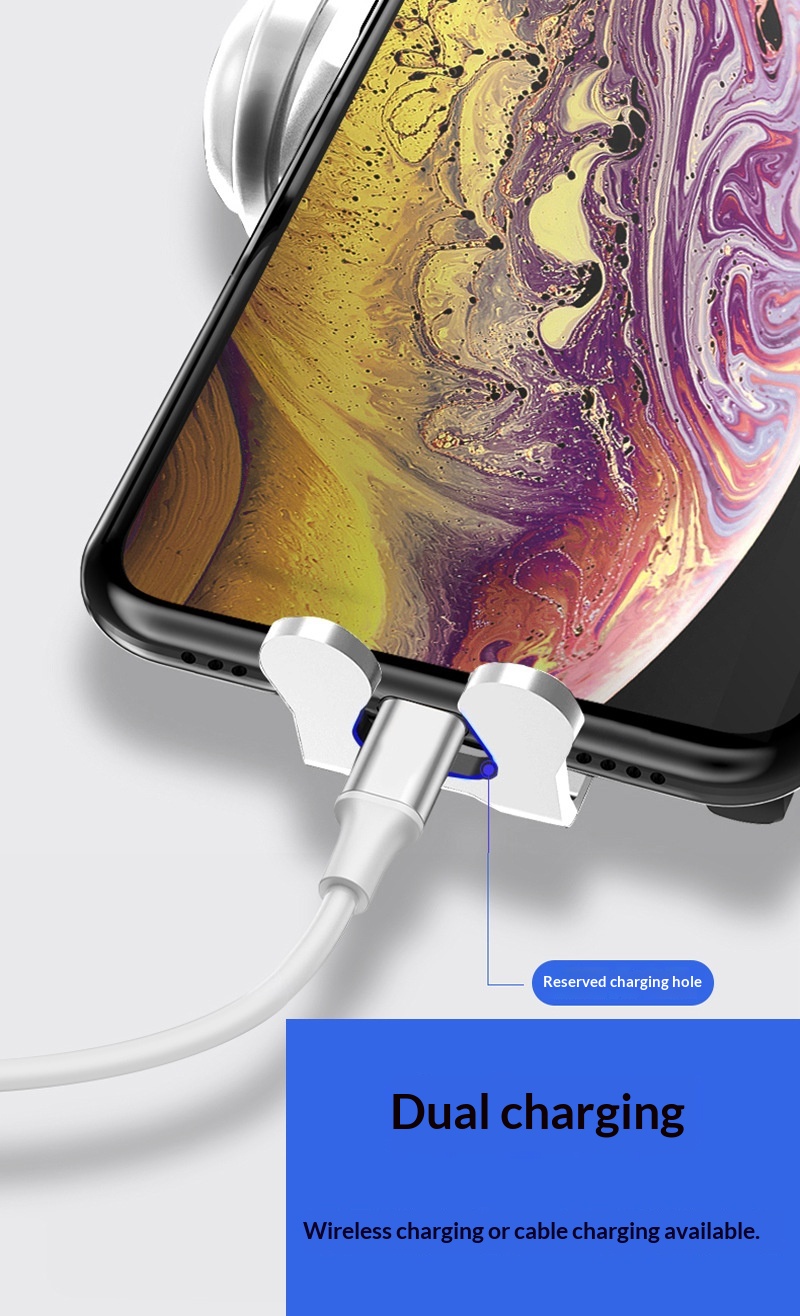 Draadloze autolader met infraroodsensor en telefoonhouder_voghion.com