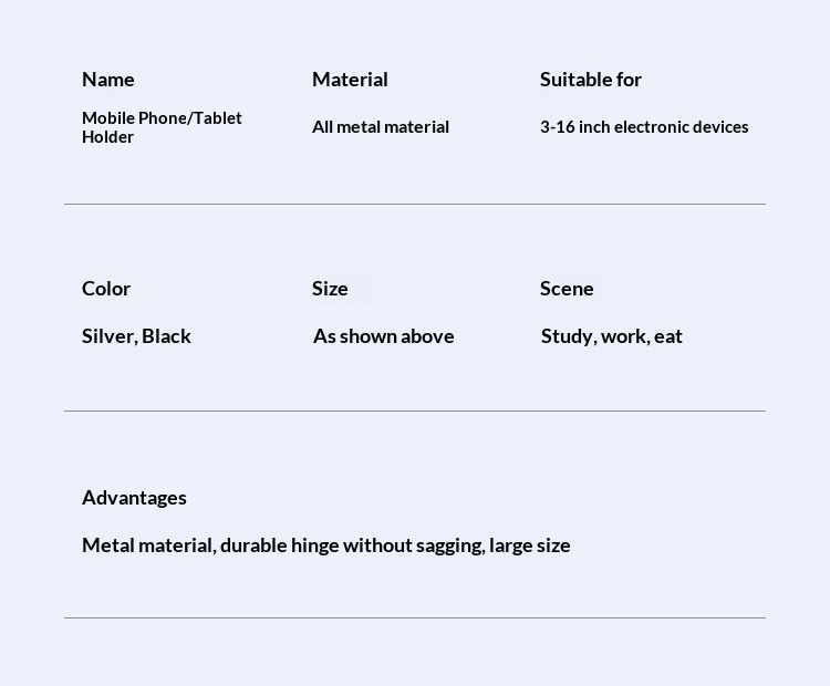 Desktop Laptop Tablet Stand Foldable Adjustable Height Cooling Rack Convenient Storage Base_voghion.com