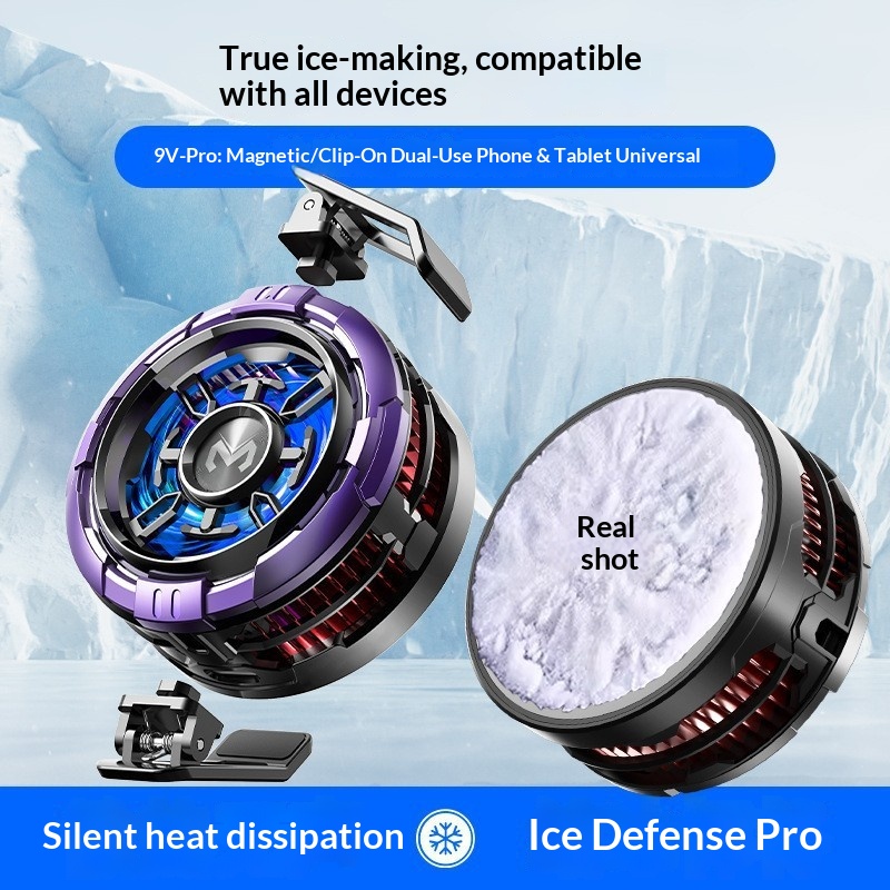 MEMO Mi Mo CX08 Telefoonkoeler Magnetische Achterclip 2-in-1 Halfgeleider AI Koeling PUBG Artifact Groothandel_voghion.com