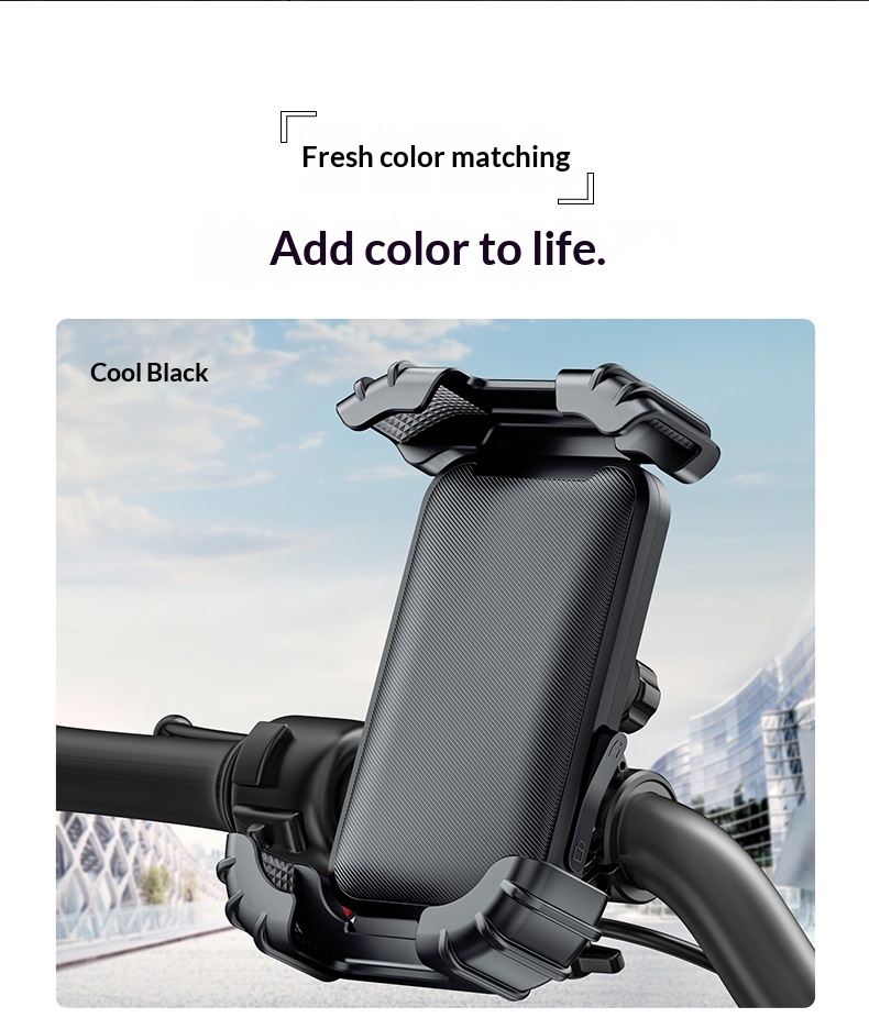 Bike Holder Bicycle Navigation Phone Mount Motorcycle Electric Scooter Tricycle Delivery Shockproof Riding_voghion.com
