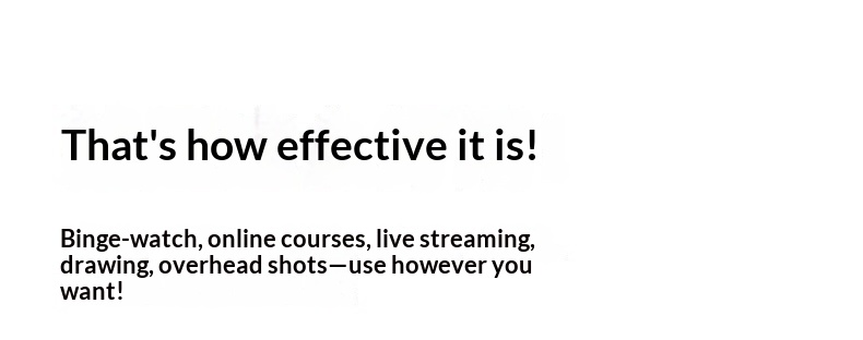 Telefon Tablet Masaüstü Tembel Canlı Yayın Video Selfie Akıllı Yapay Zeka Üstten Çekim Ayarlanabilir Çok Fonksiyonlu Destek_voghion.com