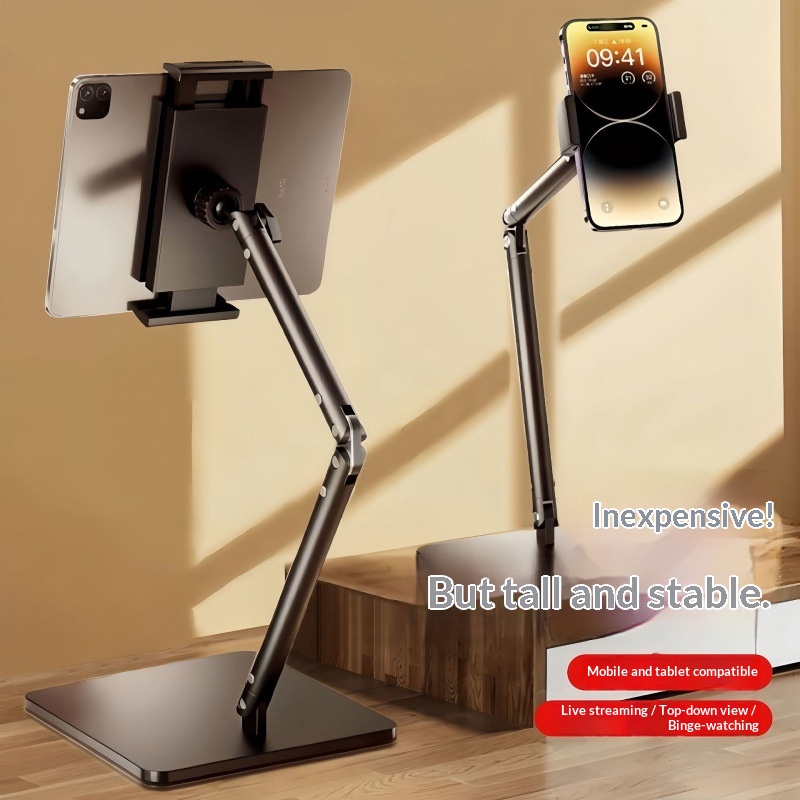 Telefon Tablet Masaüstü Tembel Canlı Yayın Video Selfie Akıllı Yapay Zeka Üstten Çekim Ayarlanabilir Çok Fonksiyonlu Destek_voghion.com