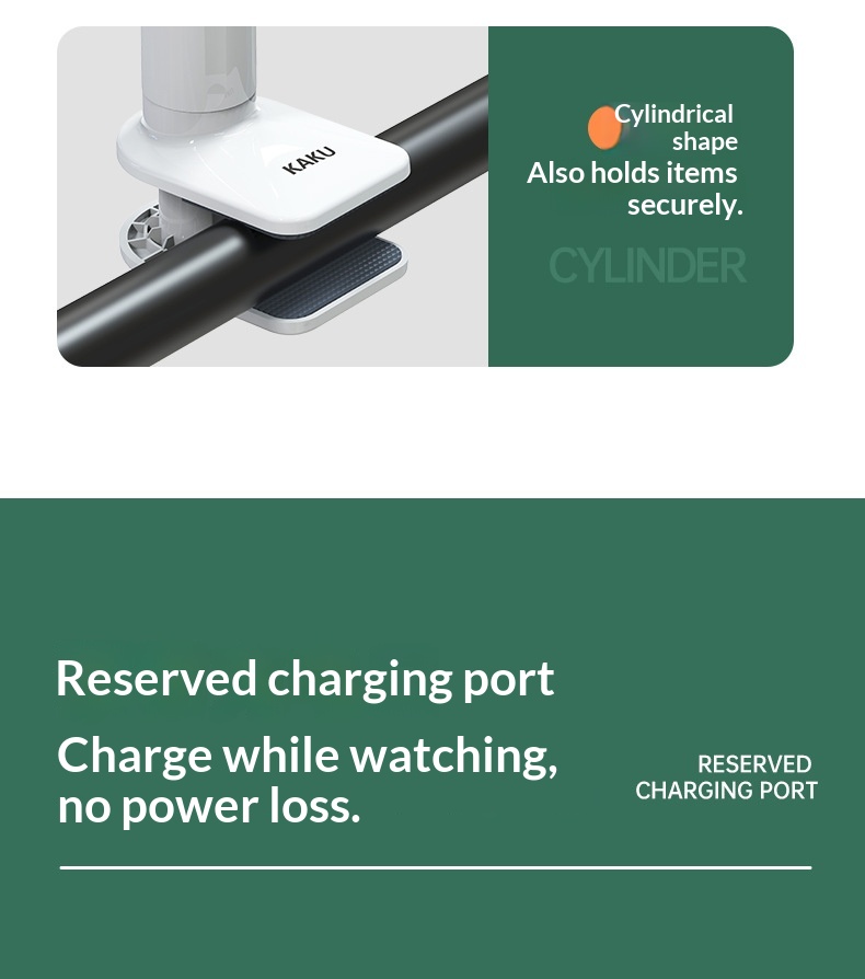 Supporto da tavolo universale girevole a 360° Kakusijia per telefoni e tablet_voghion.com