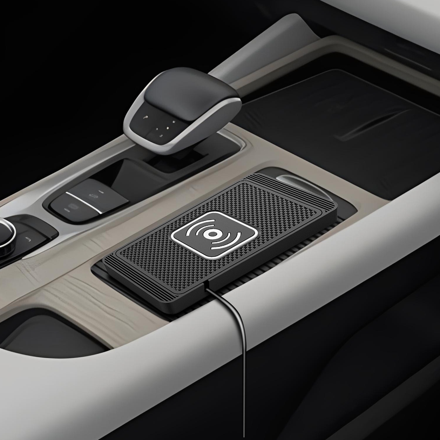 Wireless Car Charger Fast Induction Charging For Samsung Huawei_voghion.com