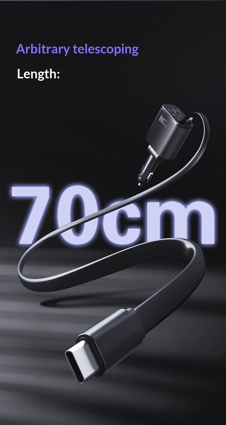 Premium Fast Charging Car Cigarette Lighter Adapter 1 To 5 Splitter_voghion.com