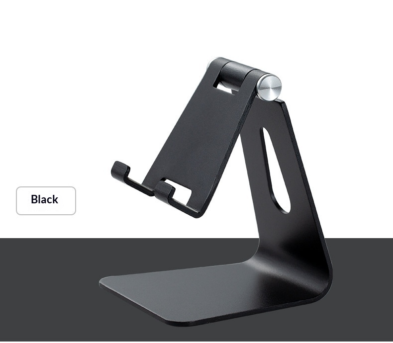 Aluminium Phone Stand, Adjustable Foldable Desktop Holder_voghion.com