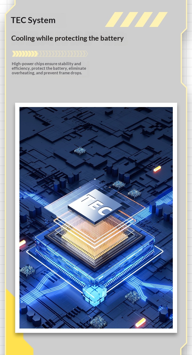 Tccel Ultra Mobile Phone Cooler Magnetic Wireless Charging Semiconductor Cooling Device_voghion.com