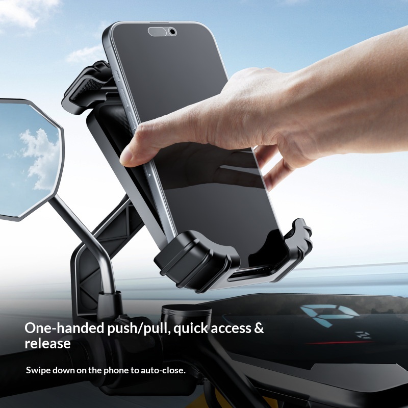 Bike Holder Bicycle Navigation Phone Mount Motorcycle Electric Scooter Tricycle Delivery Shockproof Riding_voghion.com