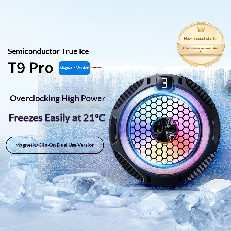 Nouveau modèle de refroidisseur de téléphone haute puissance Real Ice, artefact de refroidissement magnétique à semi-conducteurs_voghion.com