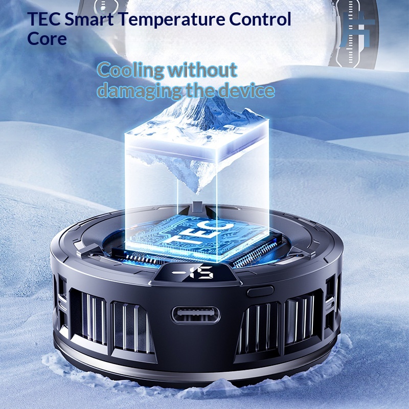 New Model -15°C Semiconductor Pad, Magnetic Wearable, Mobile Phone Cooling And Freezing Artifact_voghion.com