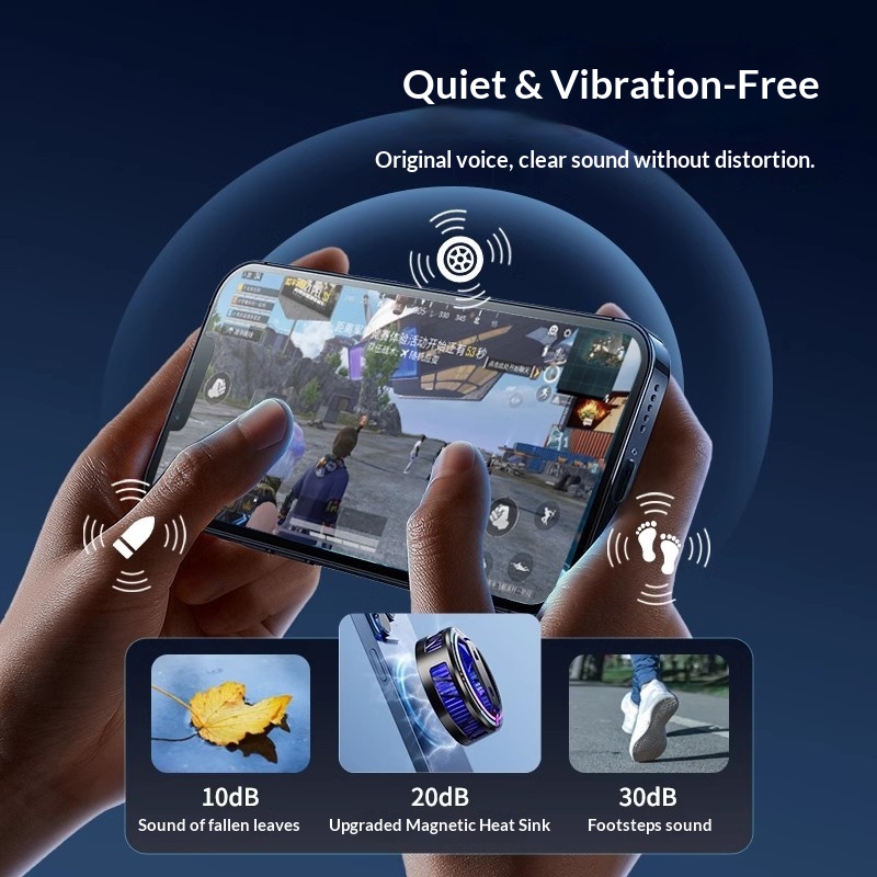 Magnetic Phone Cooler Semiconductor Desktop Floor Stand With Rapid Cooling_voghion.com