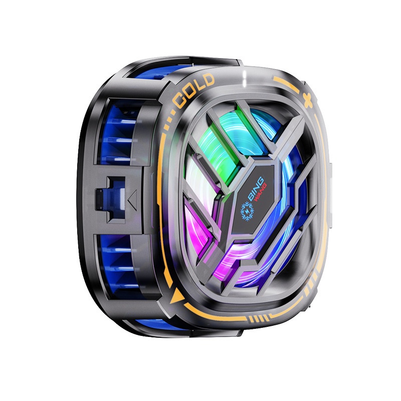 Jinghua Squirrel Convenient Mobile Cooler Semiconductor Wireless Phone Cooling Game Live Streaming Back Clip_voghion.com