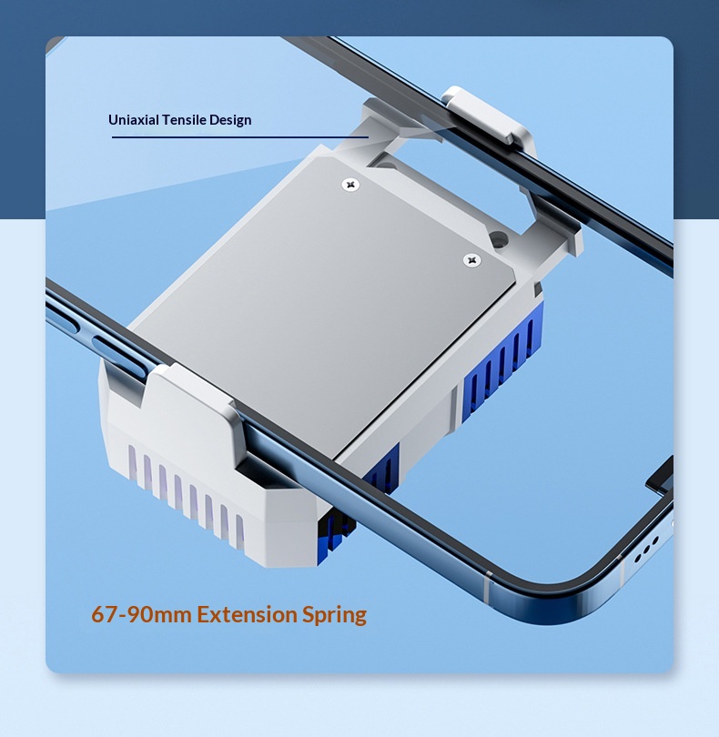 Mobile Phone Cooler Semiconductor Live Streaming Game Three-Level Adjustment Fast Cooling Artifact_voghion.com