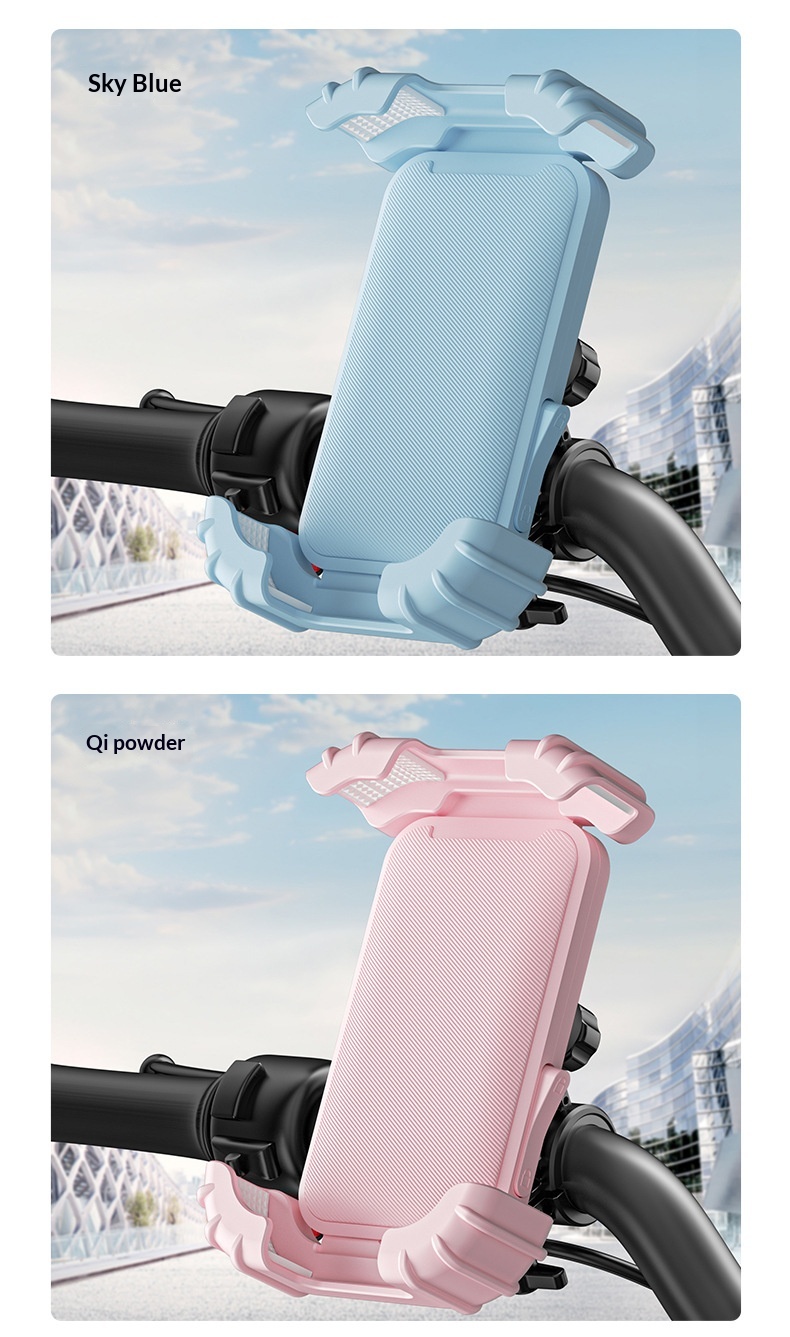 Bike Holder Bicycle Navigation Phone Mount Motorcycle Electric Scooter Tricycle Delivery Shockproof Riding_voghion.com