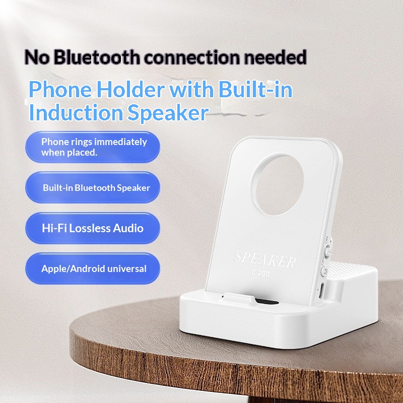 Nuovo telefono 2025 Bluetooth Wireless Sensore Supporto Multifunzionale Altoparlante Integrato_voghion.com