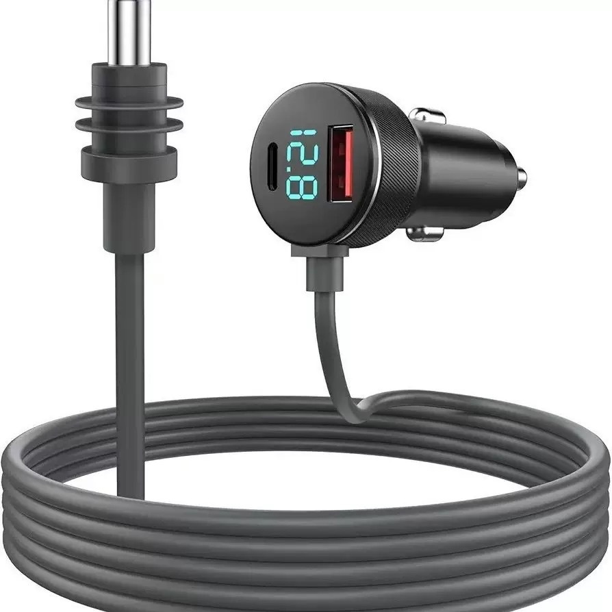 Cross-border 3m Mini Digital Display DC Waterproof Power Cable, New Aperture Star-link Car Charger_voghion.com