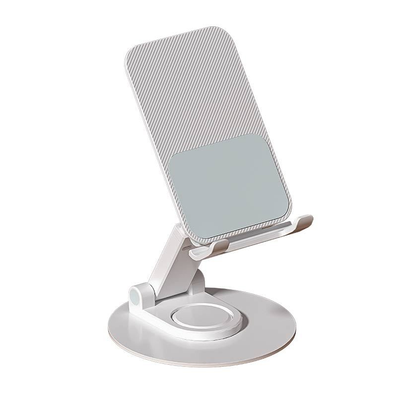 New Rotating Aluminum Alloy Desktop Tablet Live Streaming Phone Online Class Multi-Functional Folding Stand_voghion.com