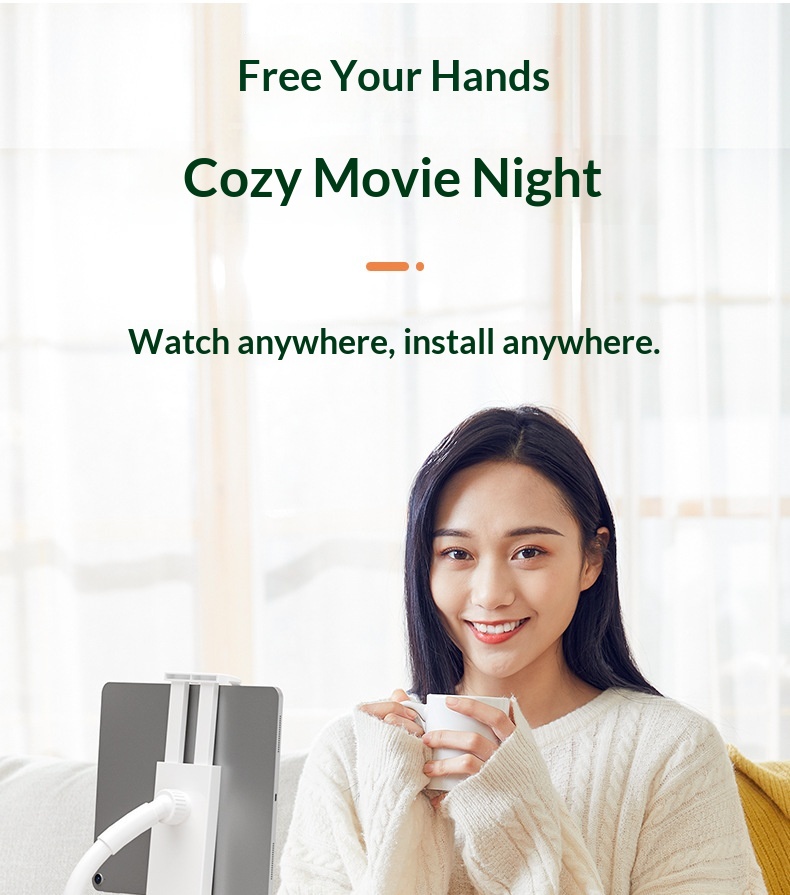 Supporto da tavolo universale girevole a 360° Kakusijia per telefoni e tablet_voghion.com