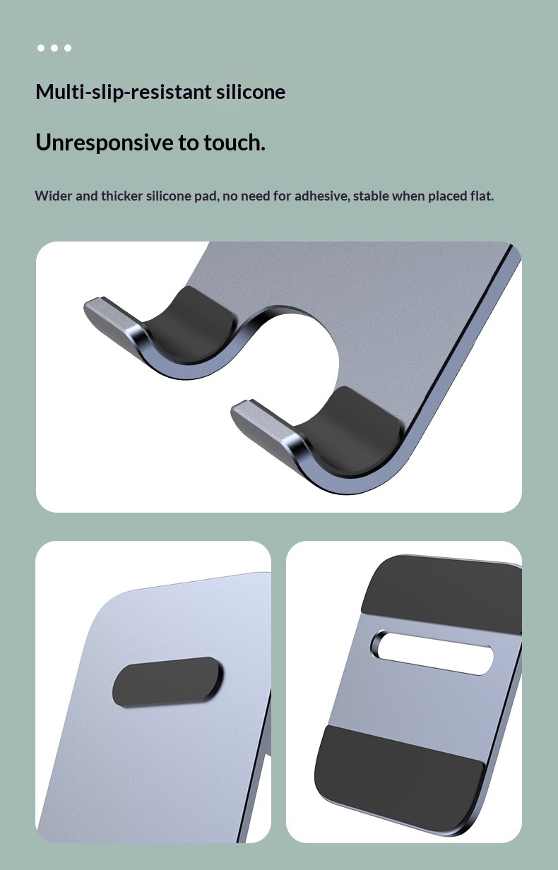 Mobile Phone Desktop, Aluminum Alloy Foldable Universal Support Stand And Tablets, Suitable For Live Streaming,_voghion.com