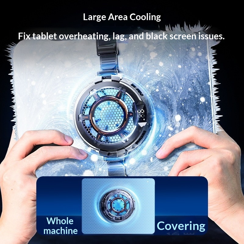 Mi Mo CX05 Suitable For IPad Tablet Cooler Semiconductor Cooling Three-Level Adjustment Magnetic Absorption Digital_voghion.com