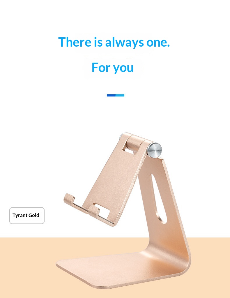 Aluminium Phone Stand, Adjustable Foldable Desktop Holder_voghion.com