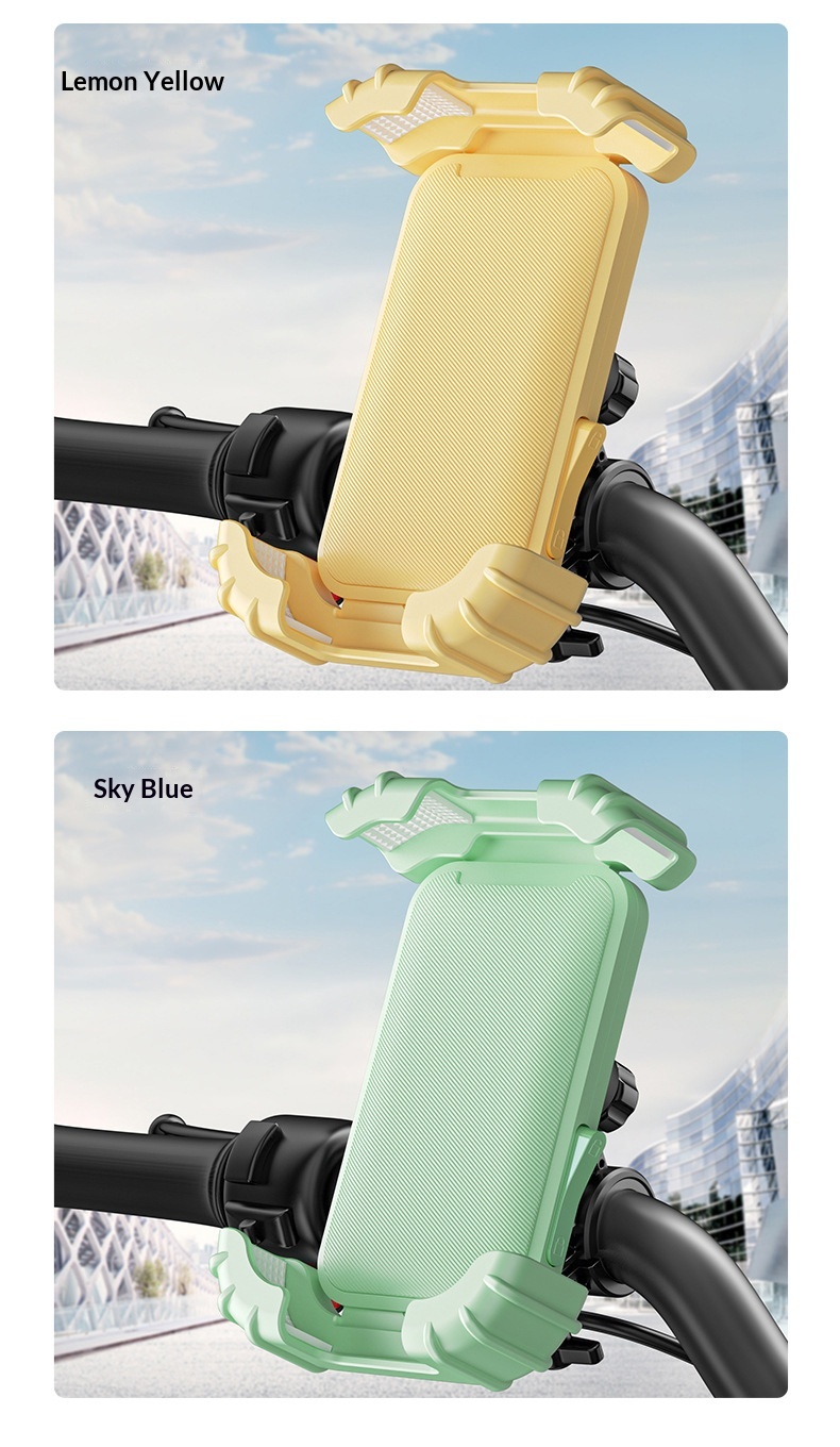 Bike Holder Bicycle Navigation Phone Mount Motorcycle Electric Scooter Tricycle Delivery Shockproof Riding_voghion.com