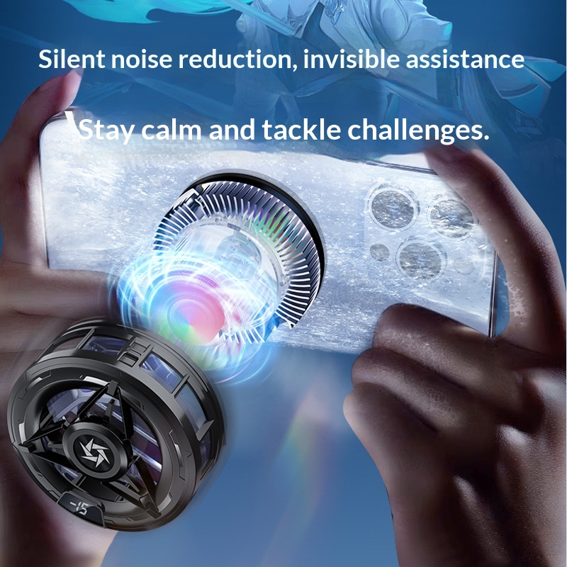 New Model -15°C Semiconductor Pad, Magnetic Wearable, Mobile Phone Cooling And Freezing Artifact_voghion.com