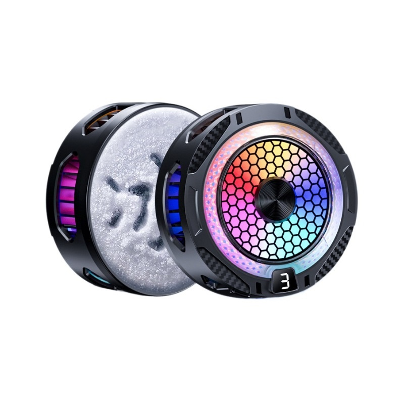 Phone Cooler Live Streaming, Fast Device, Semiconductor Wireless Magnetic Charging Air Cooling For Gaming_voghion.com
