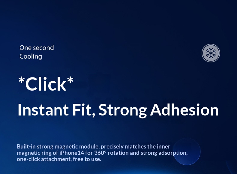 SL05 Mobile Phone Cooler Semiconductor Cooling Suitable For Android Tablets Magnetic Wireless Charging_voghion.com