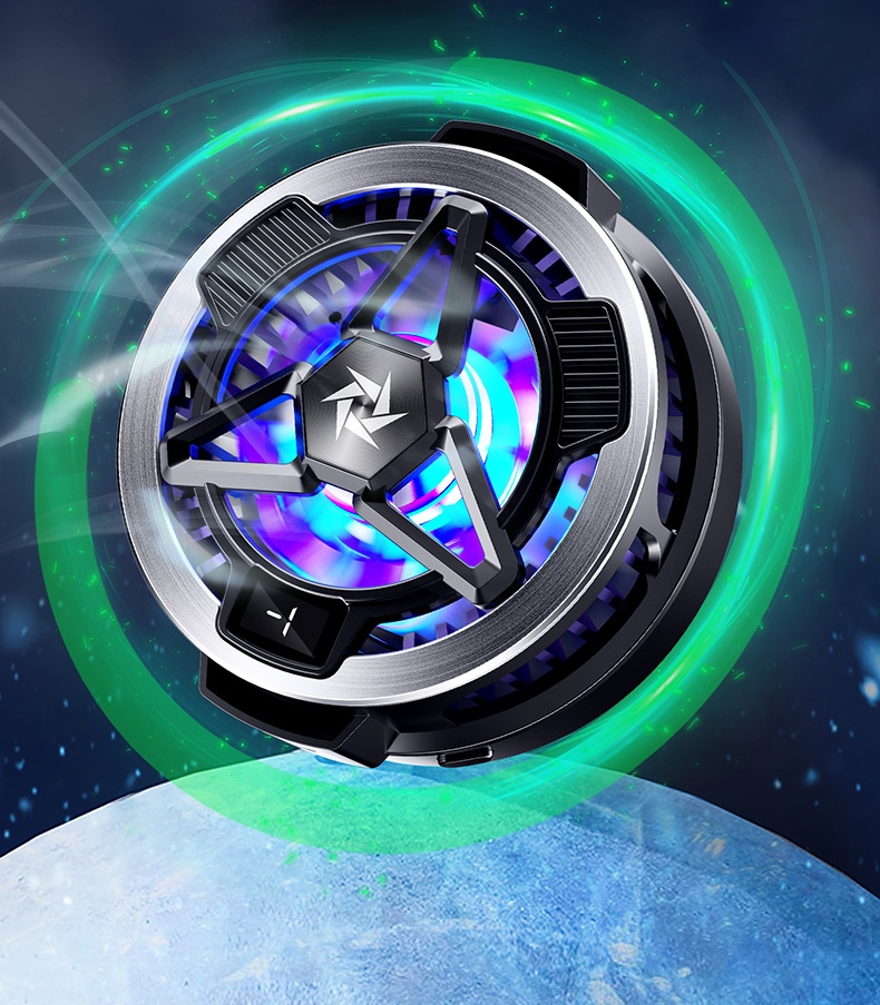 SL05 Mobile Phone Cooler Semiconductor Cooling Suitable For Android Tablets Magnetic Wireless Charging_voghion.com