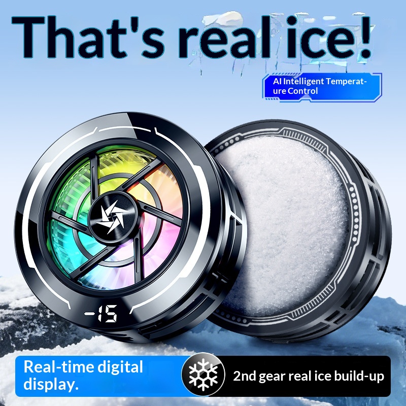 SL70 Mobile Phone Cooler With Semiconductor Refrigeration, AI Temperature Control, Rapid Cooling, True Freezing,_voghion.com