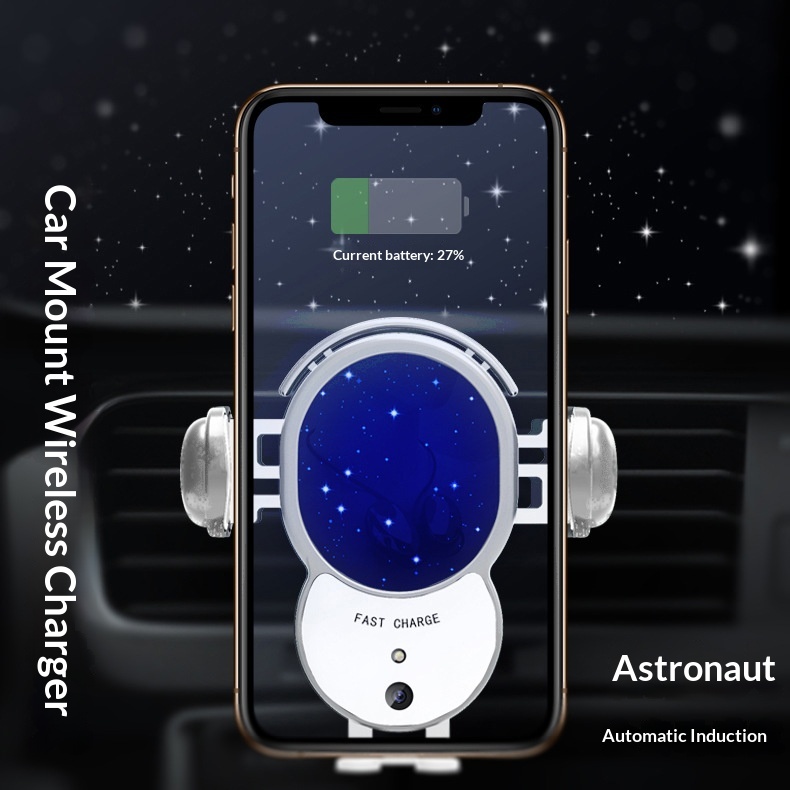 Exclusieve grensoverschrijdende infraroodsensornavigatie, cartoon telefoonhouder voor ventilatierooster, draadloze autolader_voghion.com