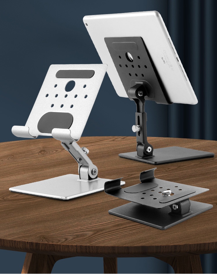 Desktop Laptop Tablet Stand Foldable Adjustable Height Cooling Rack Convenient Storage Base_voghion.com