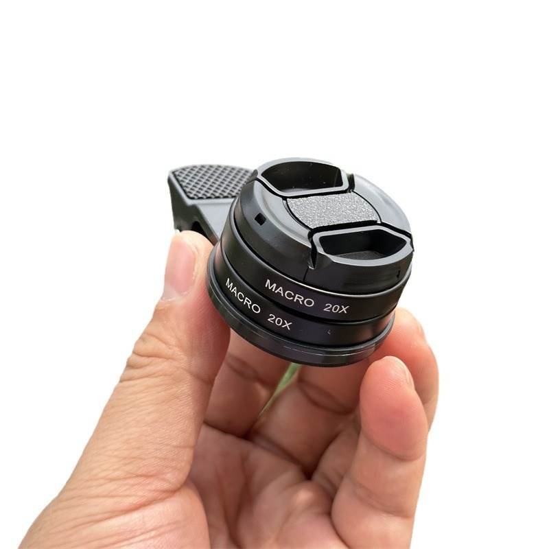 Telefoonvergrootglas met 40x vergroting, 37 mm diameter, professionele HD-macrolens voor close-ups._voghion.com