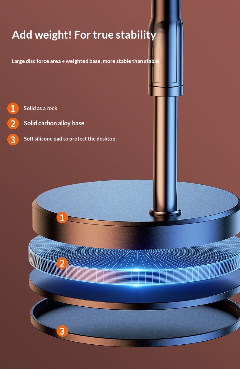 Overhead Phone Stand For Video Recording And Live Streaming_voghion.com