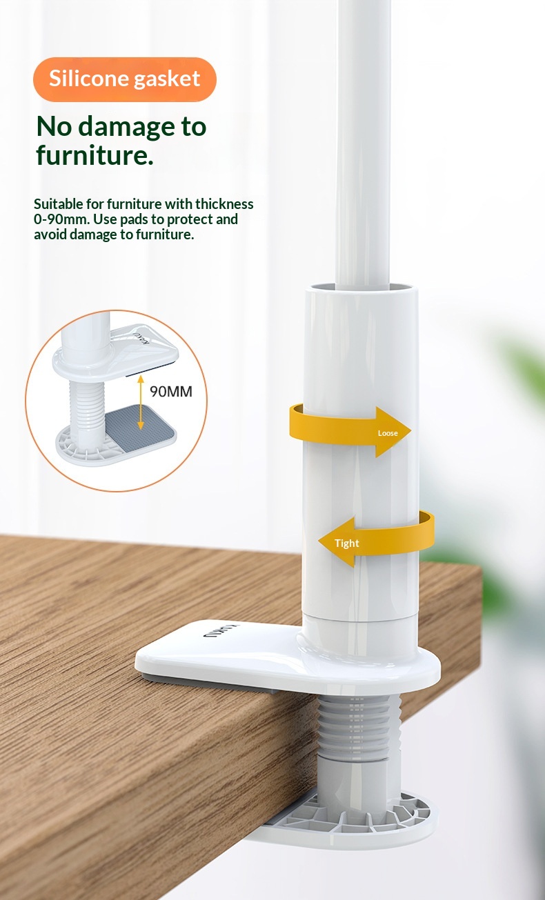 Supporto da tavolo universale girevole a 360° Kakusijia per telefoni e tablet_voghion.com