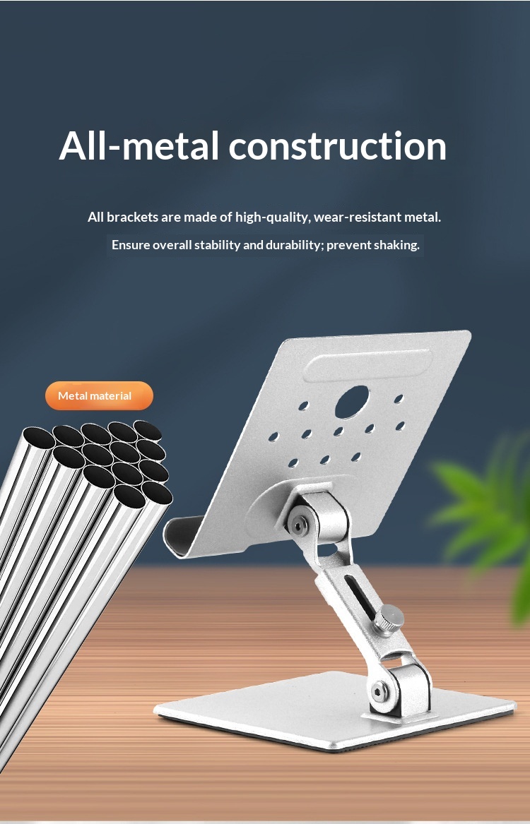 Desktop Laptop Tablet Stand Foldable Adjustable Height Cooling Rack Convenient Storage Base_voghion.com