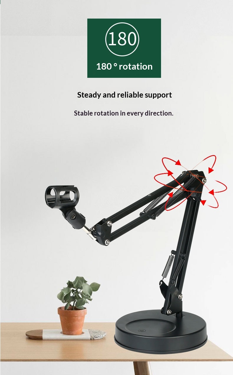 Zusammenklappbarer Handy-Ständer aus Metall für den Schreibtisch oder als Nachttisch_voghion.com