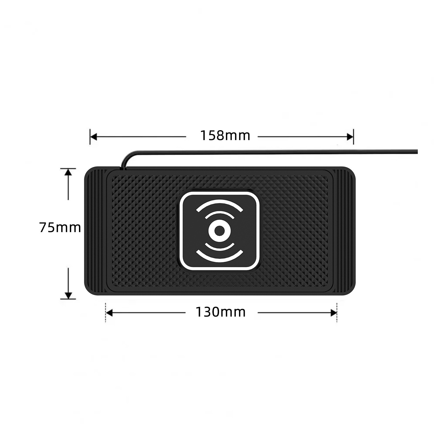 Wireless Car Charger Fast Induction Charging For Samsung Huawei_voghion.com